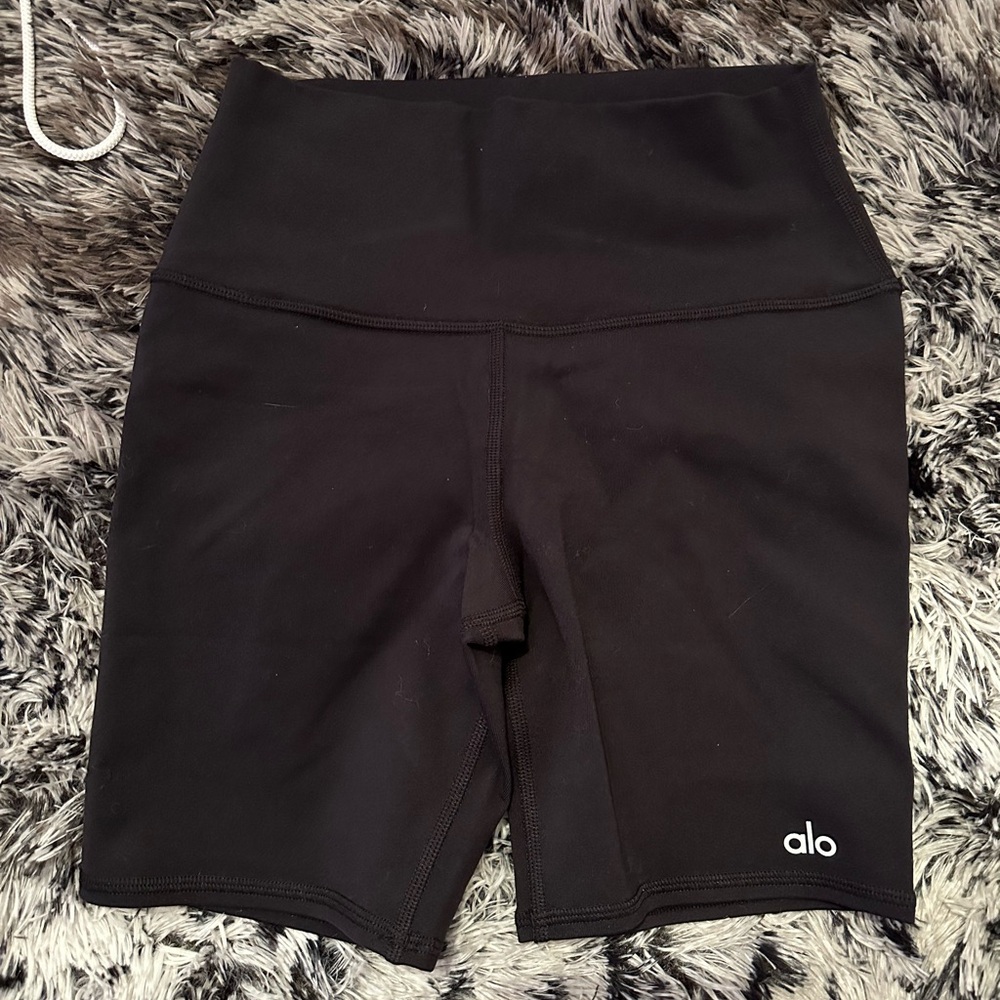 ALO Yoga Black Athletic Shorts
